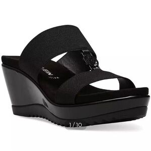 Anne Klein Ladies Rikki Double Band Sandals